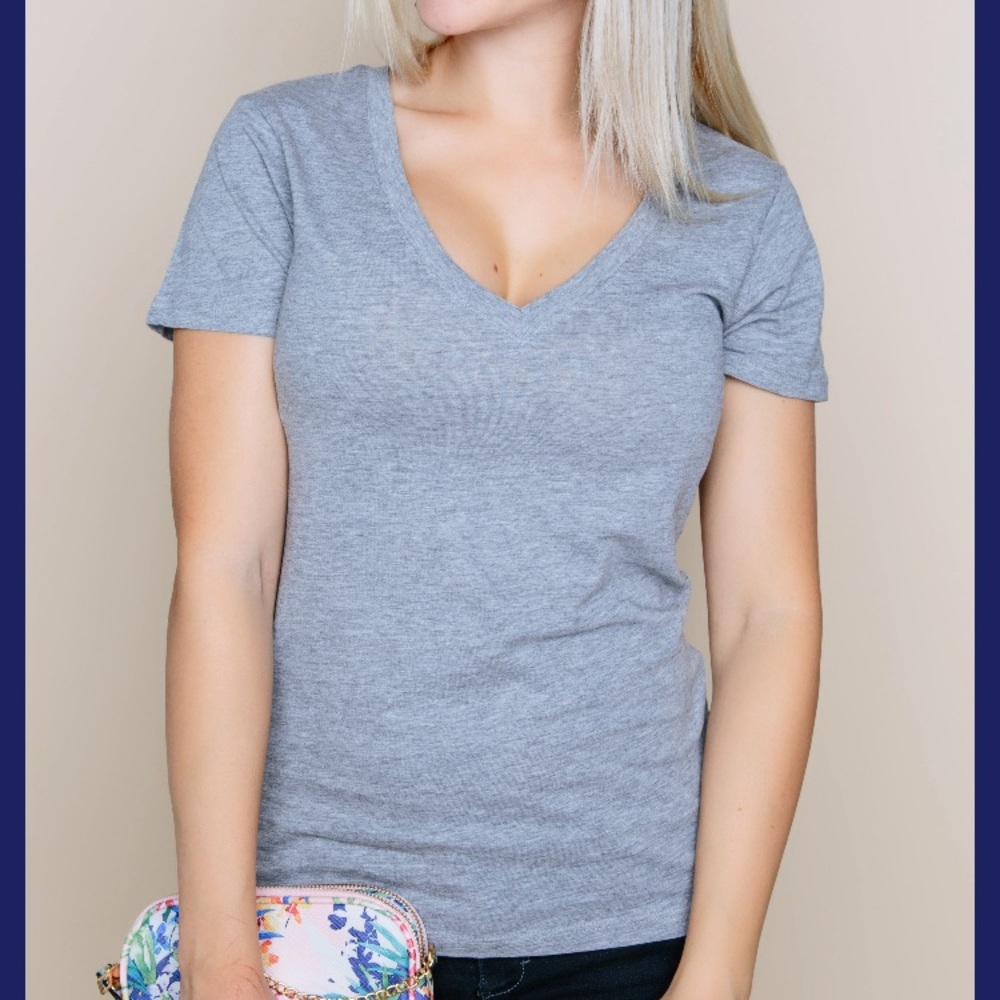 V neck tee